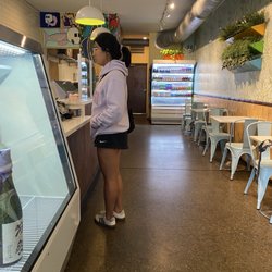 Just Roll'd Up - Interior looking toward the register & back beverage case