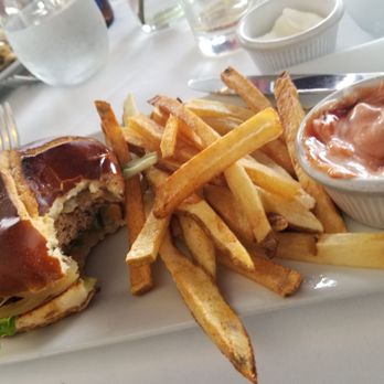 Full Bloom Vegan - The impossible burger (impossible not to take a bite of before the picture!) - Vegan Near Me - Miami Beach, Florida