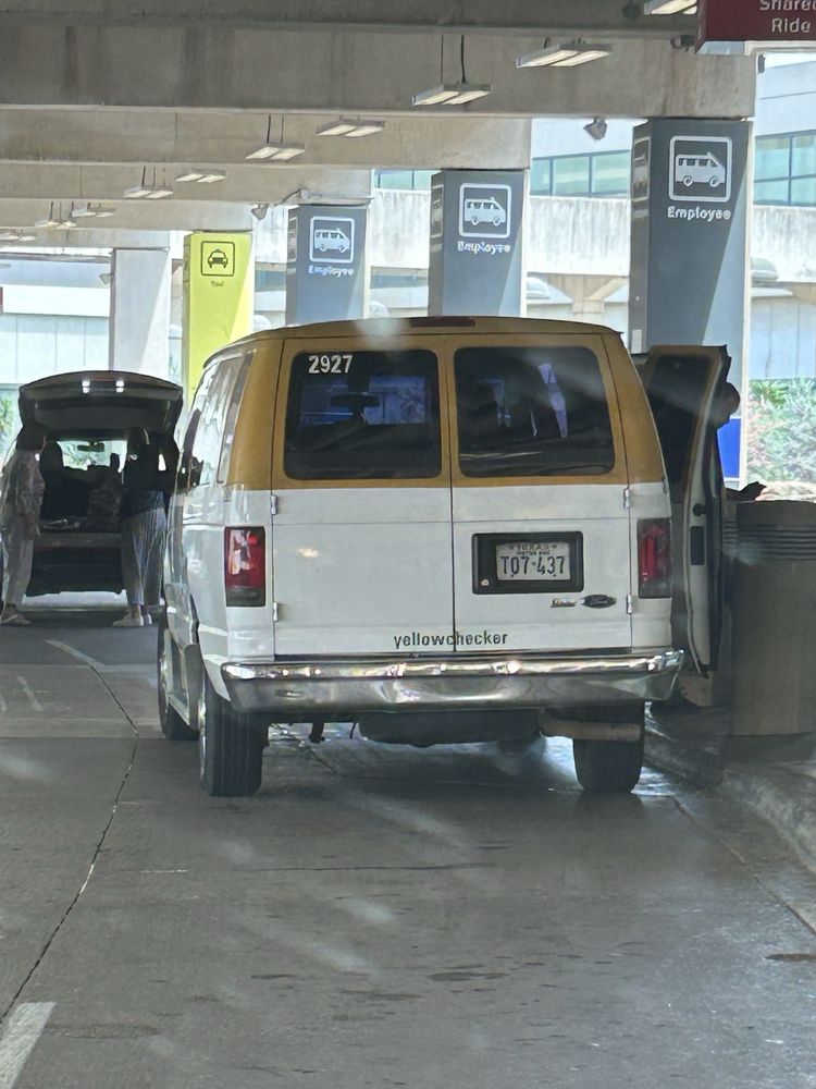 Yellow Checker Shuttle