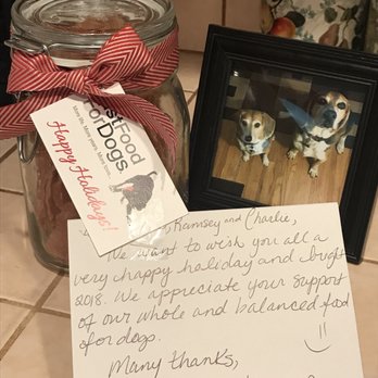 Just Food For Dogs - They sent us a Christmas gift! - Pet Stores Near Me - Costa Mesa, California Just Food For Dogs - They sent us a Christmas gift! - Pet Stores Near Me - Costa Mesa, California