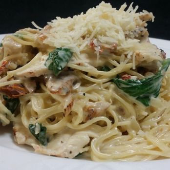 Beauchaines 211 - Garlic chicken mascarpone (from the website) - Seafood Near Me - Surf City, North Carolina Beauchaines 211 - Garlic chicken mascarpone (from the website) - Seafood Near Me - Surf City, North Carolina