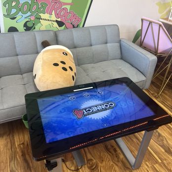 The Boba Room - Touch screen game table - Bubble Tea Near Me - Waipahu, Hawaii The Boba Room - Touch screen game table - Bubble Tea Near Me - Waipahu, Hawaii