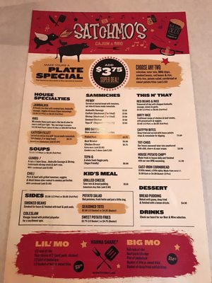 Menu photo 8 Satchmo's Flagstaff, AZ