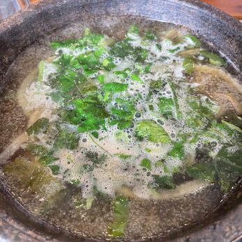 Pho Tick Tock Restaurant - Soup that comes with the platter - Vietnamese Near Me - San Jose, California Pho Tick Tock Restaurant - Soup that comes with the platter - Vietnamese Near Me - San Jose, California