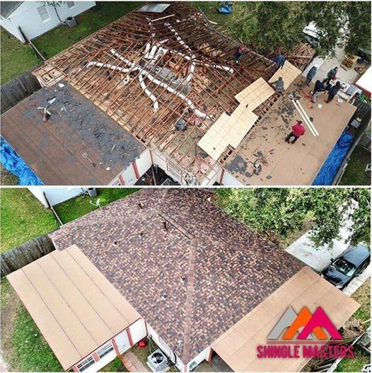 Slide of Shingle Masters