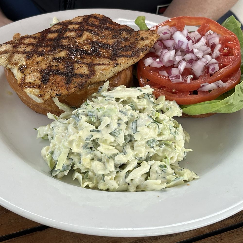Cowfish - Blackened Fish Sandwich - New American Near Me - Hampton Bays, New York Cowfish - Blackened Fish Sandwich - New American Near Me - Hampton Bays, New York