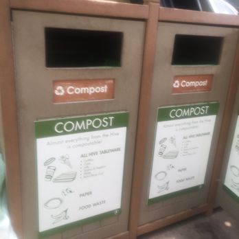 Hive Garden Bistro - They compost EVERYTHING. Good for them! - American Near Me - Denver, Colorado Hive Garden Bistro - They compost EVERYTHING. Good for them! - American Near Me - Denver, Colorado
