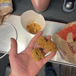 Arby's - A "five-piece chicken tender"