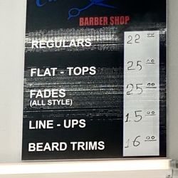 Calvin's Cut Barber Shop - Pricing | 10.03.23