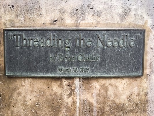 Threading The Needle John Stockton Statue