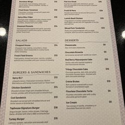 Annapolis Bar & Grill - Menu