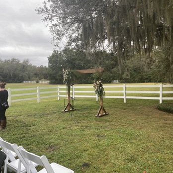 Bramble Tree Estate - Ceremony under the oak tree - Venues & Event Spaces Near Me - Sorrento, Florida