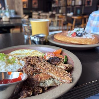 Pamana - Vegetarian breakfast, pancakes, latte from Deadstock - Breakfast & Brunch Near Me - Portland, Oregon Pamana - Vegetarian breakfast, pancakes, latte from Deadstock - Breakfast & Brunch Near Me - Portland, Oregon
