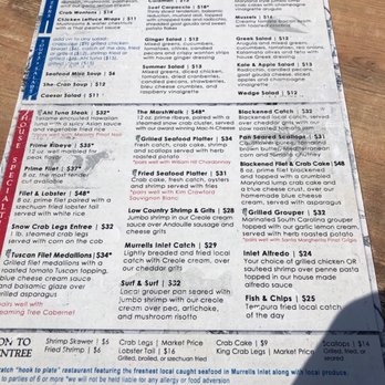 Wicked Tuna - Menu doesn't mention specials.... - New American Near Me - Murrells Inlet, South Carolina