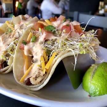 Perfect Pear Bistro - The best chicken tacos. - New American Near Me - Tempe, Arizona