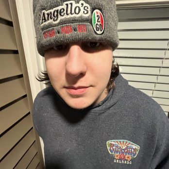 Angello's 2 Go - This is what the new logo should be look at that merch!! - Pizza Near Me - Canton, Ohio Angello's 2 Go - This is what the new logo should be look at that merch!! - Pizza Near Me - Canton, Ohio