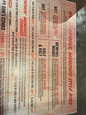Menu photo 8 Corky's Ribs & BBQ Memphis, TN Menu photo 8 Corky's Ribs & BBQ Memphis, TN
