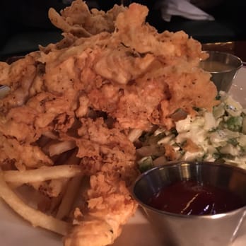 Artie's - Light tempura style hicken tenders with fries and cole slaw, honey mustard - American Near Me - Fairfax, Virginia