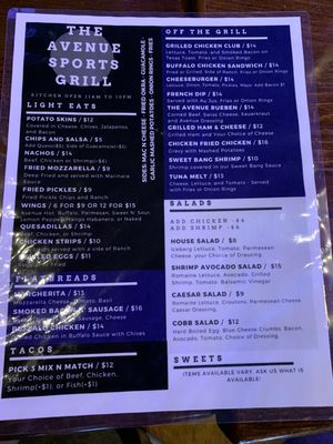 The Avenue Sports Grill by null