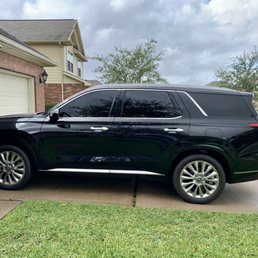 Window tint all round on a Hyundai Palisade
