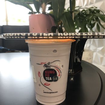 Kung Fu Tea - Taro slushie :)) - Bubble Tea Near Me - Davie, Florida