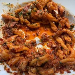 Octopus pasta