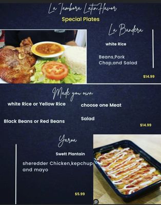 Menu photo 3 La Tambora Latin Flavor Waldo, FL
