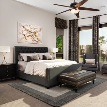 Castle Designs - Master bedroom update with custom window treatments - Home Staging Near Me Castle Designs - Master bedroom update with custom window treatments - Home Staging Near Me