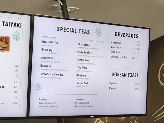 Snowy Dessert Bar by null