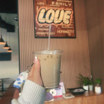 HŌM Coffee - Iced Ube Latte - Bakeries Near Me - Hercules, California HŌM Coffee - Iced Ube Latte - Bakeries Near Me - Hercules, California