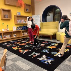 Belle Haven Library - Plenty of space to move around