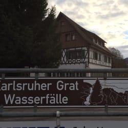 Restaurant Sternen - The waterfall is just up the street from the hotel.