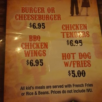 Carabalí Bar & Grill Restaurant - Kid's Menu - Puerto Rican Near Me - Luquillo, Puerto Rico Carabalí Bar & Grill Restaurant - Kid's Menu - Puerto Rican Near Me - Luquillo, Puerto Rico