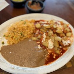 Costa Messa Restaurant - Enchiladas
