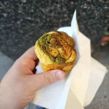 Salswee - Matcha Almond Bun $3.95. Cheap but lacking matcha flavor. Alright - Bakeries Near Me - New York, New York Salswee - Matcha Almond Bun $3.95. Cheap but lacking matcha flavor. Alright - Bakeries Near Me - New York, New York