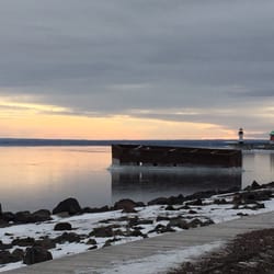 Canal Park Lodge - Morning views.