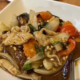 Eggplant with Chicken Eggplant with Chicken
