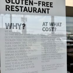 It's Different BBQ Company - Preach!!! The experience of being glutened is similar to food poisoning. That's why places like this are needed and appreciated.