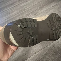Before sole repair