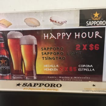 Asahi Sushi Bar - Happy Hour drink specials - Sushi Bars Near Me - San Juan, Puerto Rico