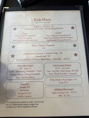 Menu photo 1 Art's Place Rohnert Park, CA