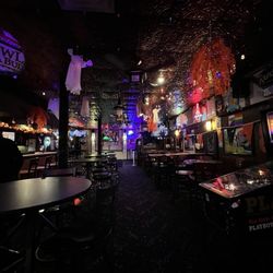 Esquire Bar - All decked out for Halloween!