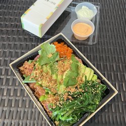 Millburn Poke Bowl - Honolulu Bowl (~$18) - with 2 substitutions