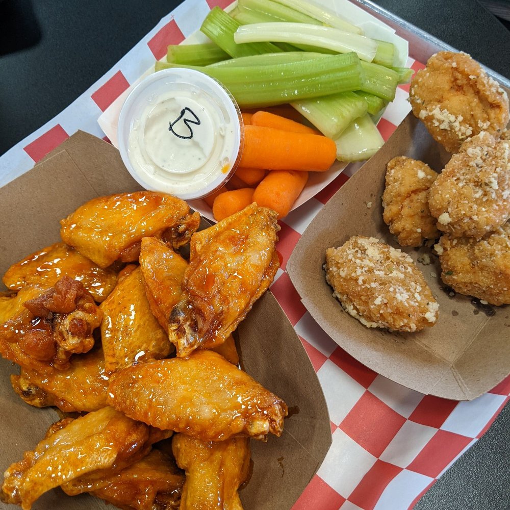 CD's Wings - Westminster - Buffalo with honey! And garlic parmesan - Chicken Wings Near Me - Westminster, Colorado CD's Wings - Westminster - Buffalo with honey! And garlic parmesan - Chicken Wings Near Me - Westminster, Colorado