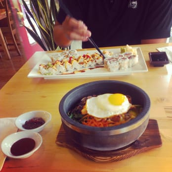 Awabi - Bi Bim Bap and Sushi assortment - Japanese Near Me - Winchester, Virginia Awabi - Bi Bim Bap and Sushi assortment - Japanese Near Me - Winchester, Virginia