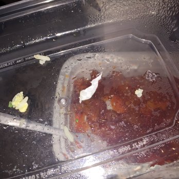 Furama Restaurant - Sharp piece of plastic I pulled out of my mouth while I was eating my fried rice. - Dim Sum Near Me - Chicago, Illinois