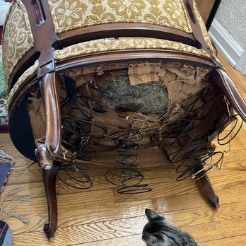 Artisan Interiors - Before picture - Furniture Reupholstery Near Me - Sacramento, California