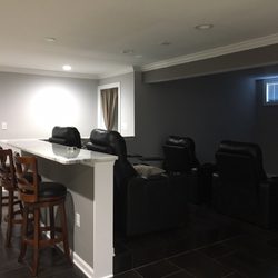 Dream Design Construction LLC - Basement theater room