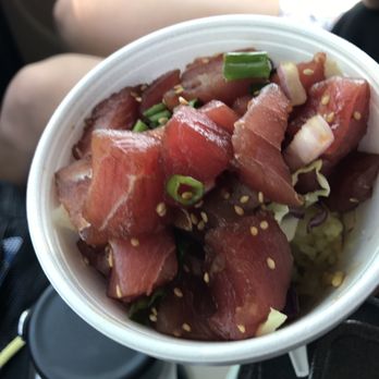 Nalu's - Shoyu poke - Food Stands Near Me - St. Augustine, Florida