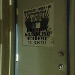 Houston Grappling Academy - Closed up on a cold Monday night...